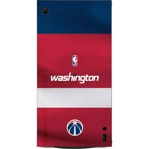 NBA Washington Wizards Jersey XBox Series X Digital Edition Console Skin